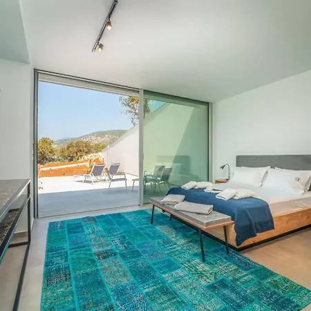 Vilă Yana With Direct Sea Access, Large Pool & Heated Jacuzzi Evgiros
